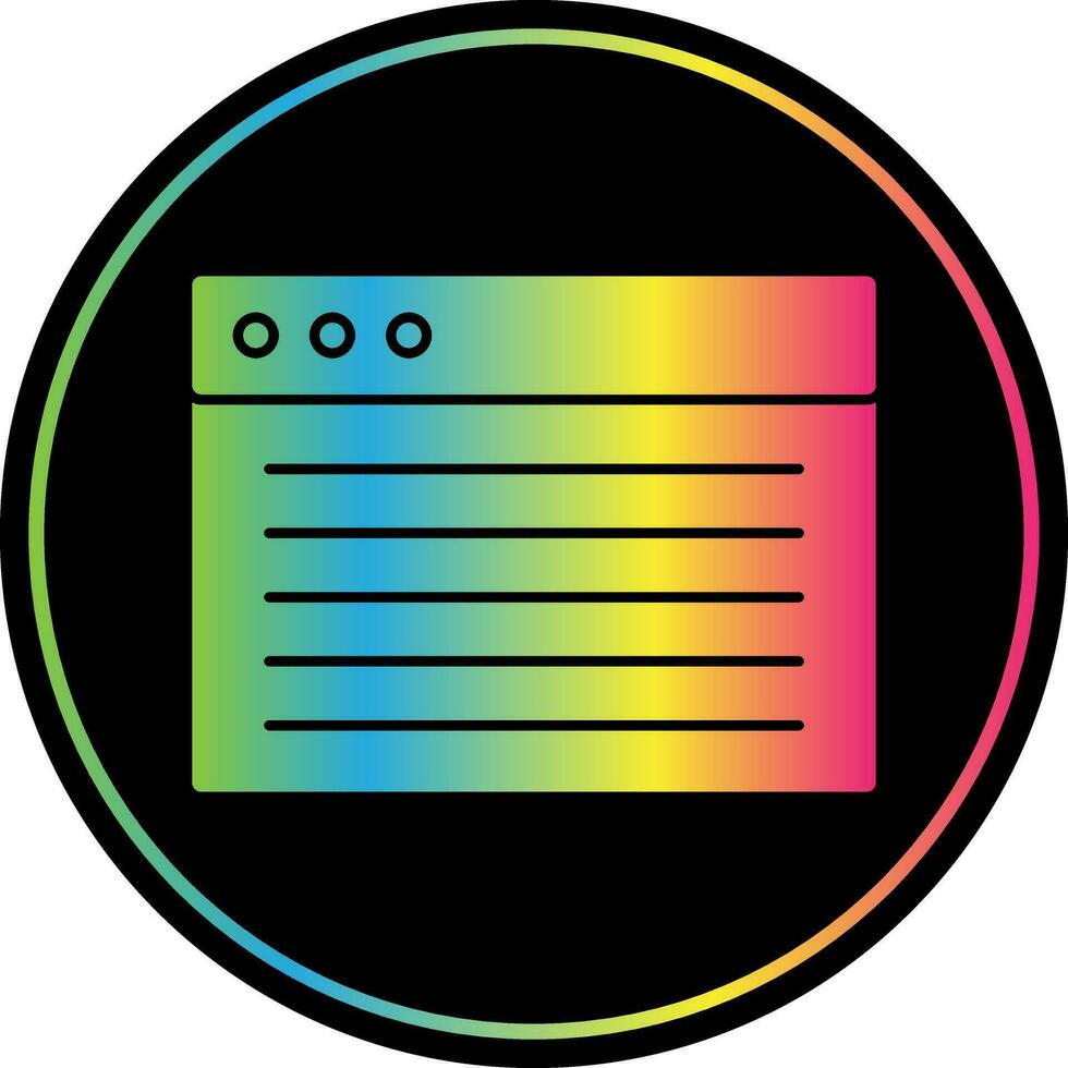 Web Vector Icon Design