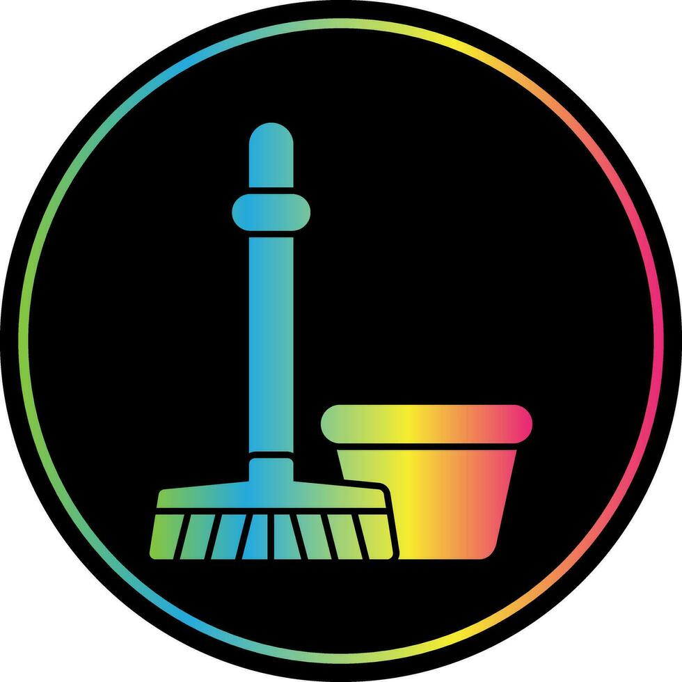 Mop Vector Icon Design