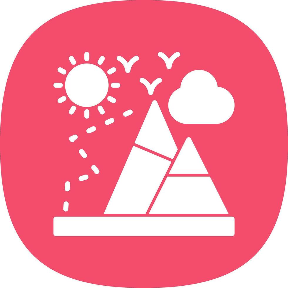 Mountaineering Vector Icon Design