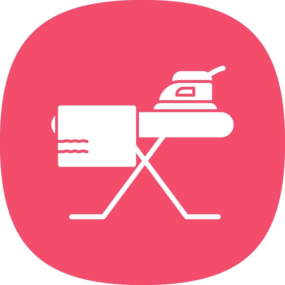 Ironing Vector Icon Design