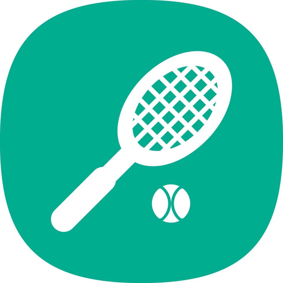 diseño de icono de vector de tenis