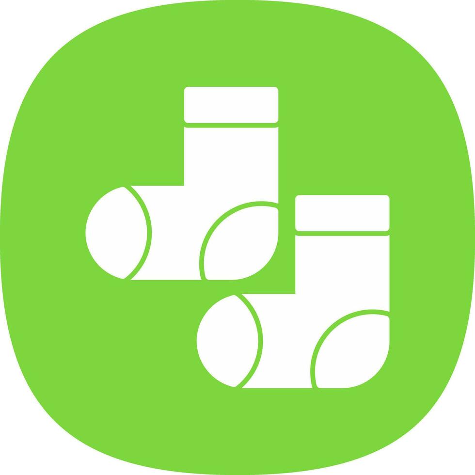 Socks Vector Icon Design