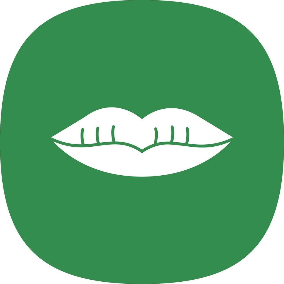 Lips Vector Icon Design