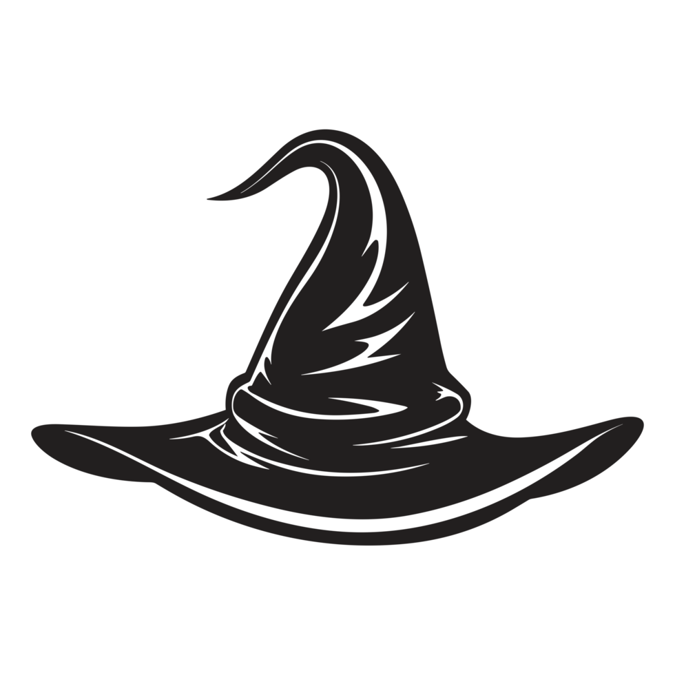 Scary Witch Hat - png