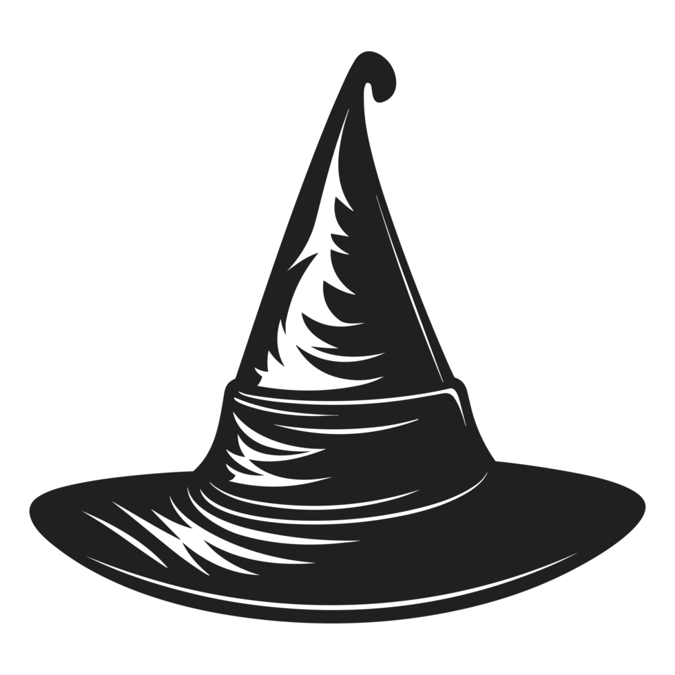Scary Witch Hat - png