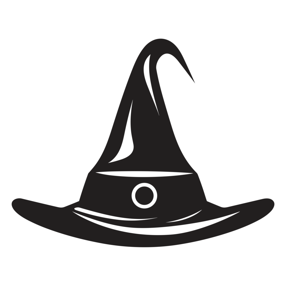 Scary Witch Hat - png