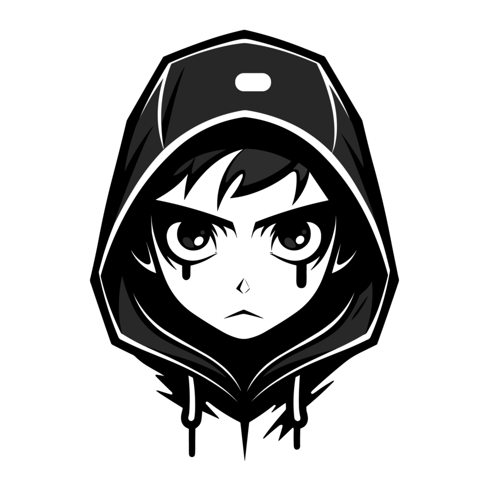 Beautiful Gamer Boy Silhouette - png