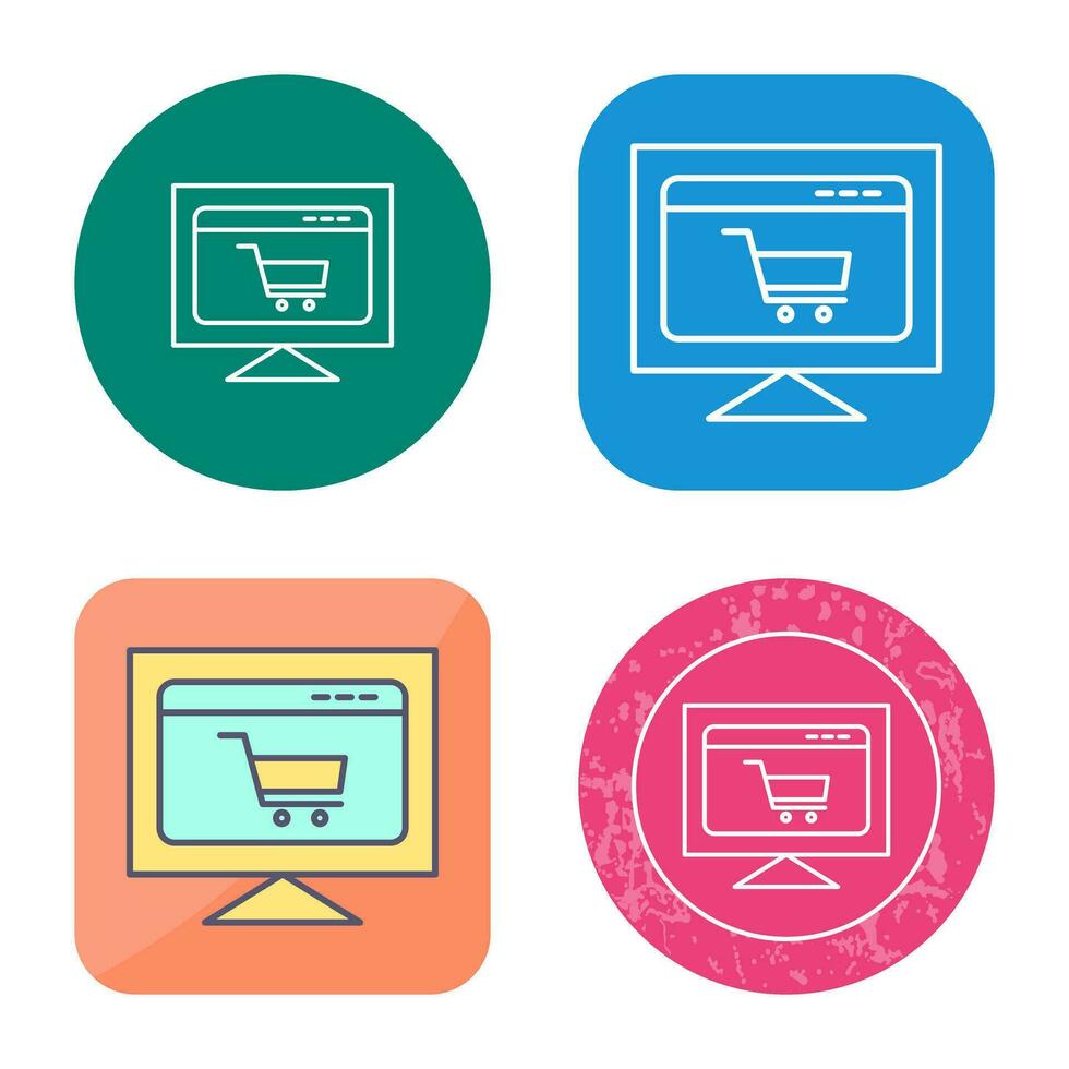 Ecommerce Website Vector Icon