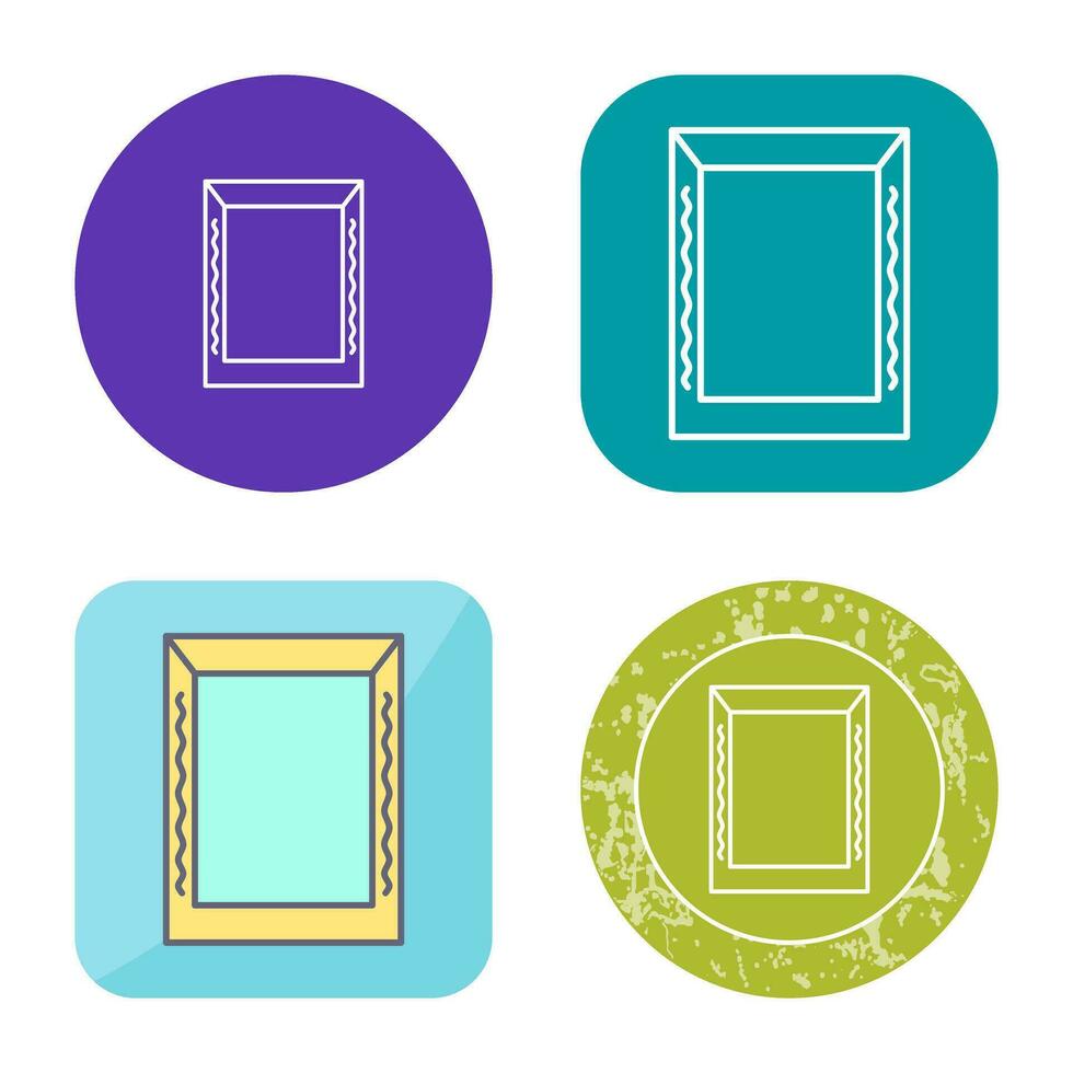 Unique Frame Vector Icon