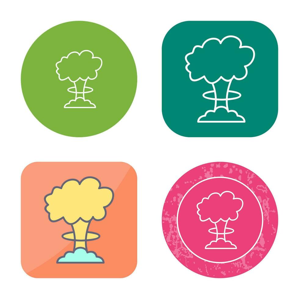 Unique Bomb Blast Vector Icon