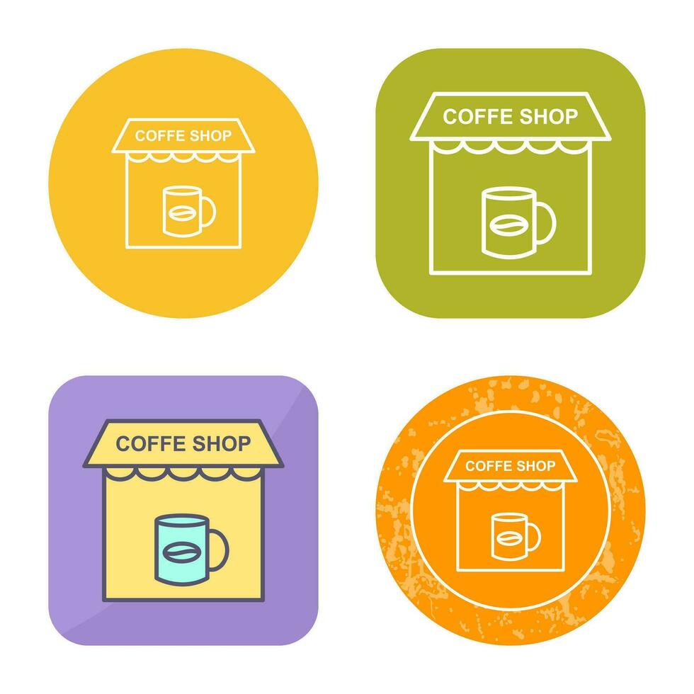 Coffee Shop Vector Icon