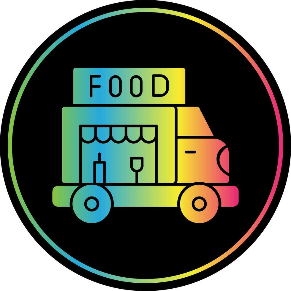 Food Truck Vector Icon Design