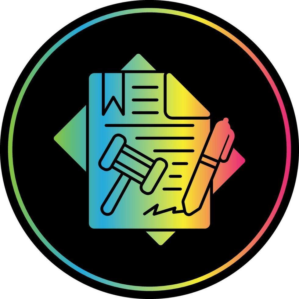 Agreement Vector Icon Design
