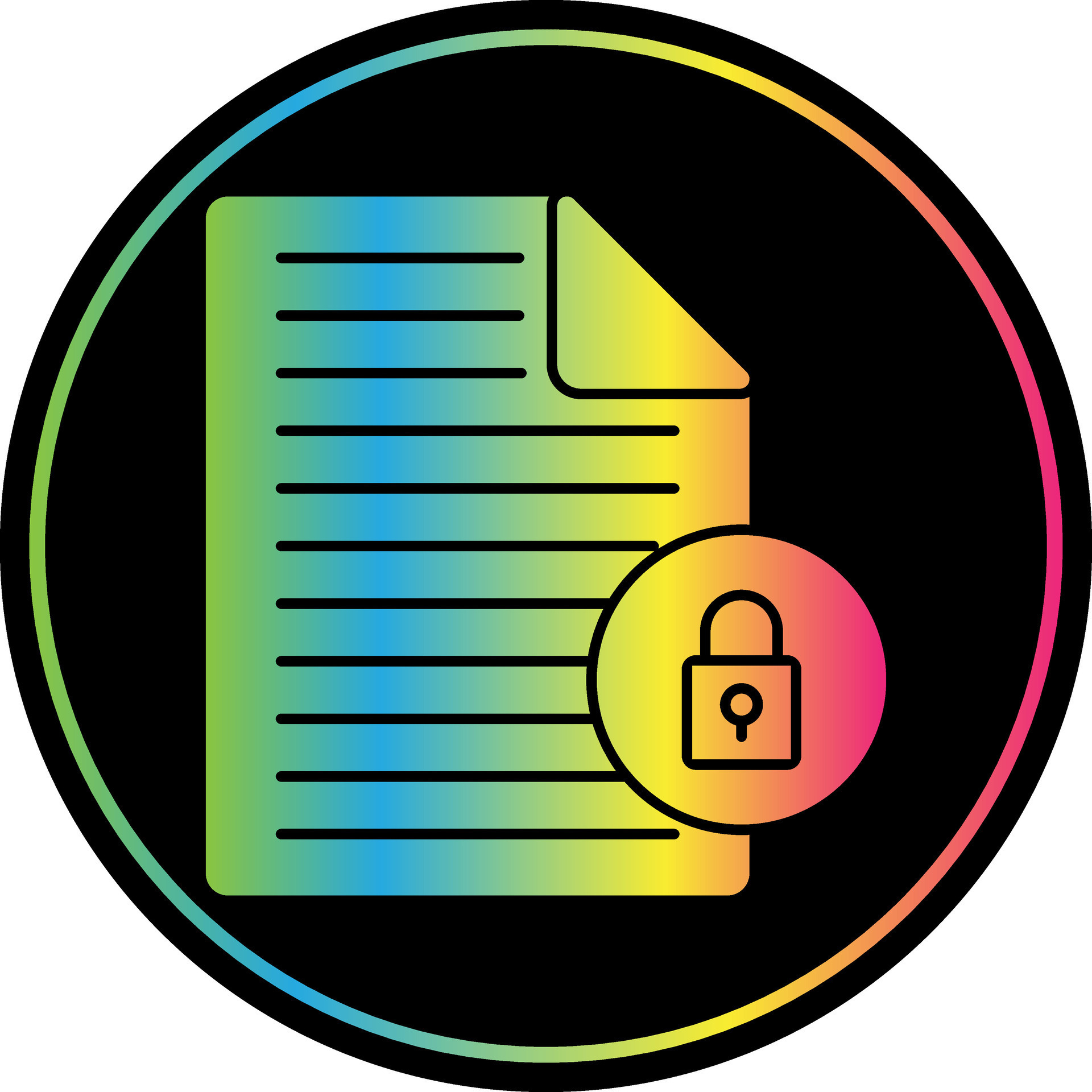 Secure data Vector Icon Design 25074458 Vector Art at Vecteezy