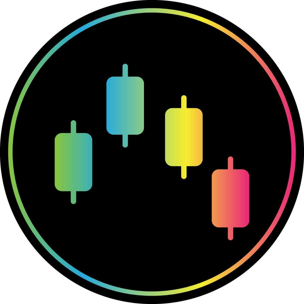 Bullish engulfing Vector Icon Design