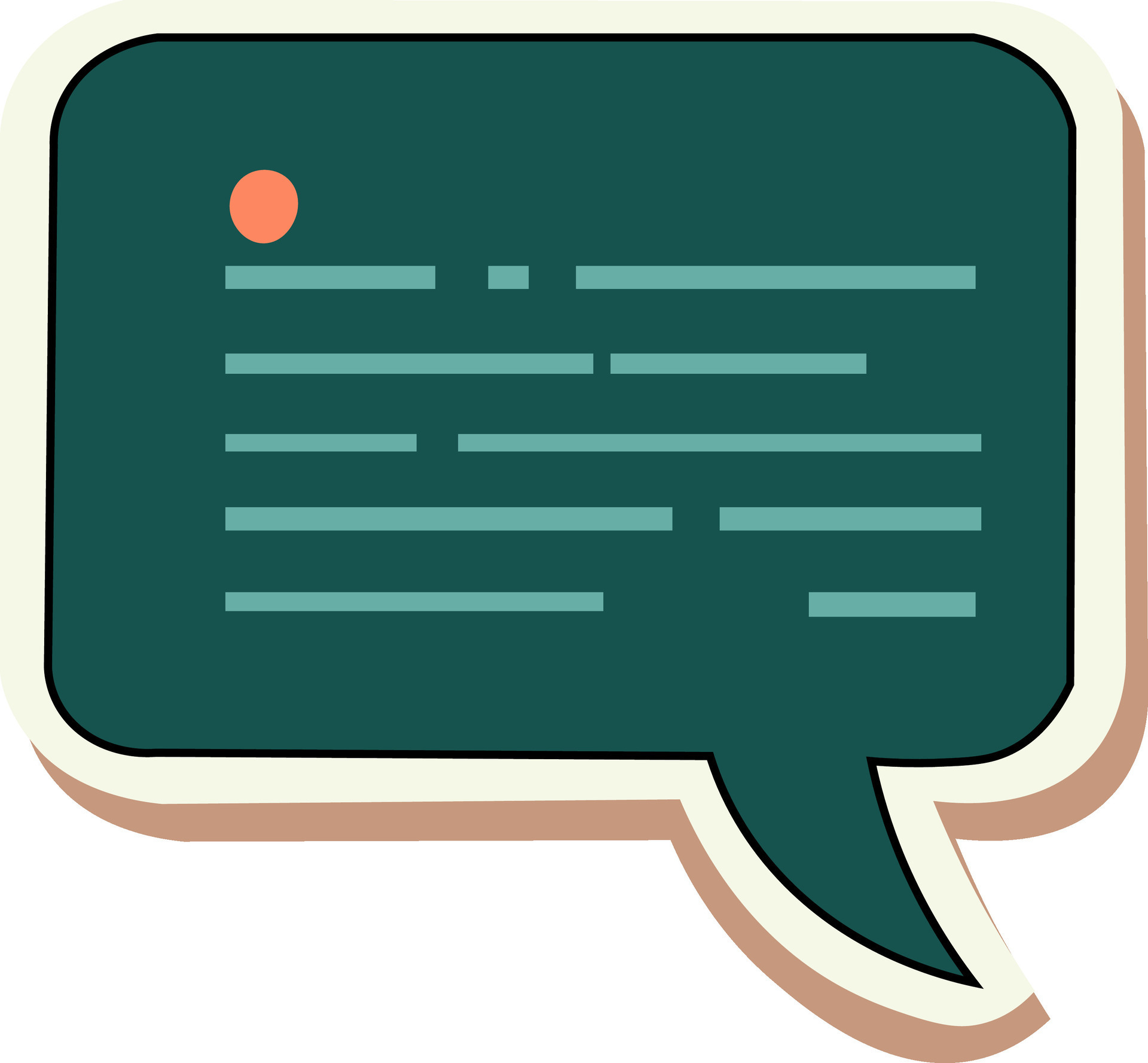 Green Text Message Box In Sticker Style 25075638 Vector Art At Vecteezy green-text-message-box-in-sticker-style-25075638-vector-art-at-vecteezy