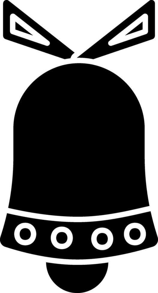 Bell, christmas, holiday icon vector