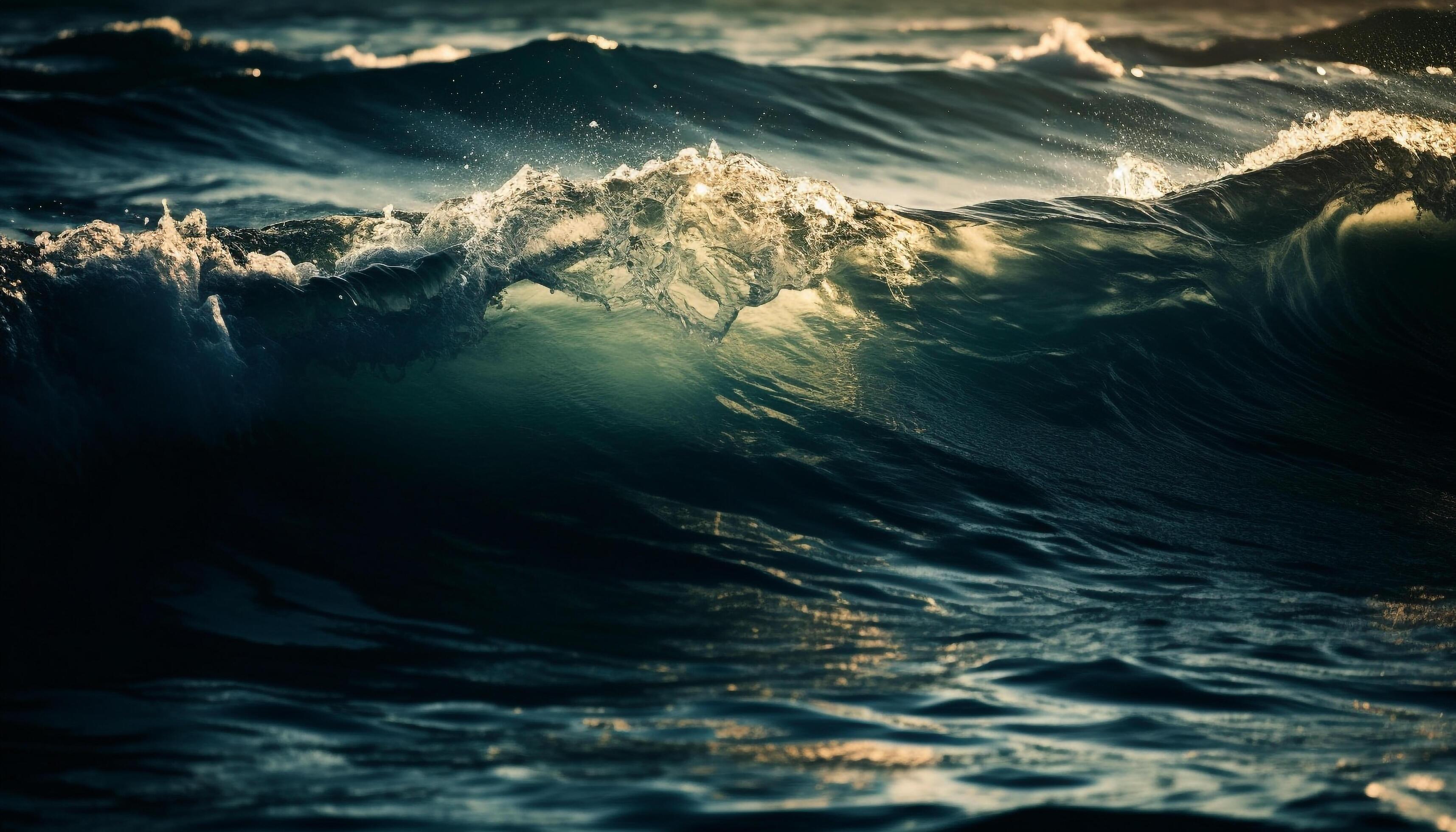 the-rippled-wave-pattern-reflects-the-beauty-of-nature-liquid-generated