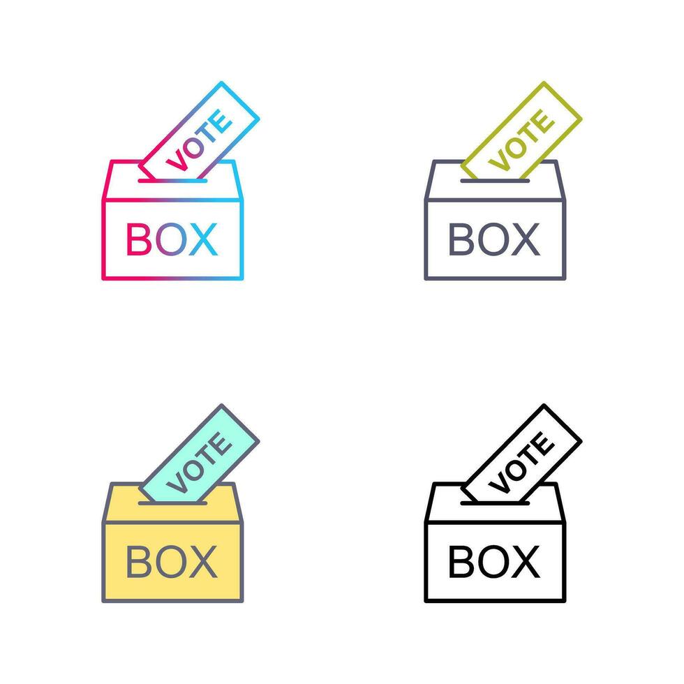 Giing Vote Vector Icon