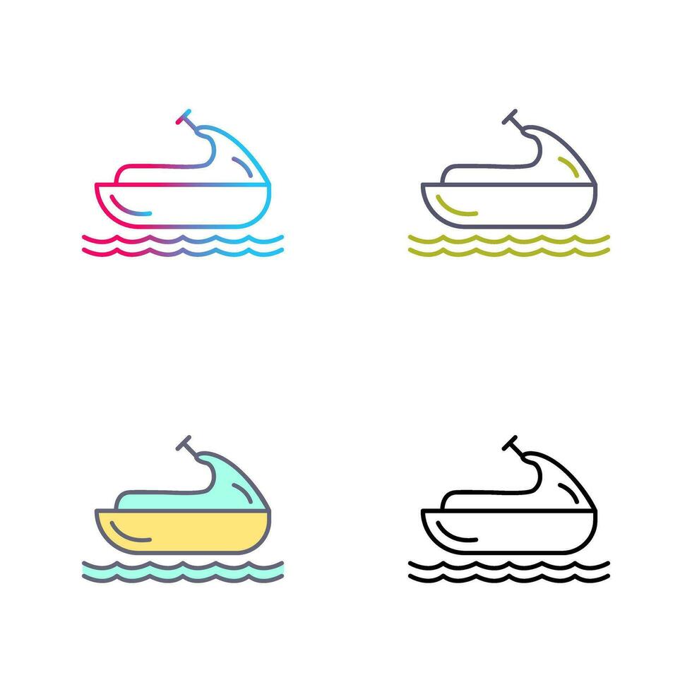 Jet Ski Vector Icon