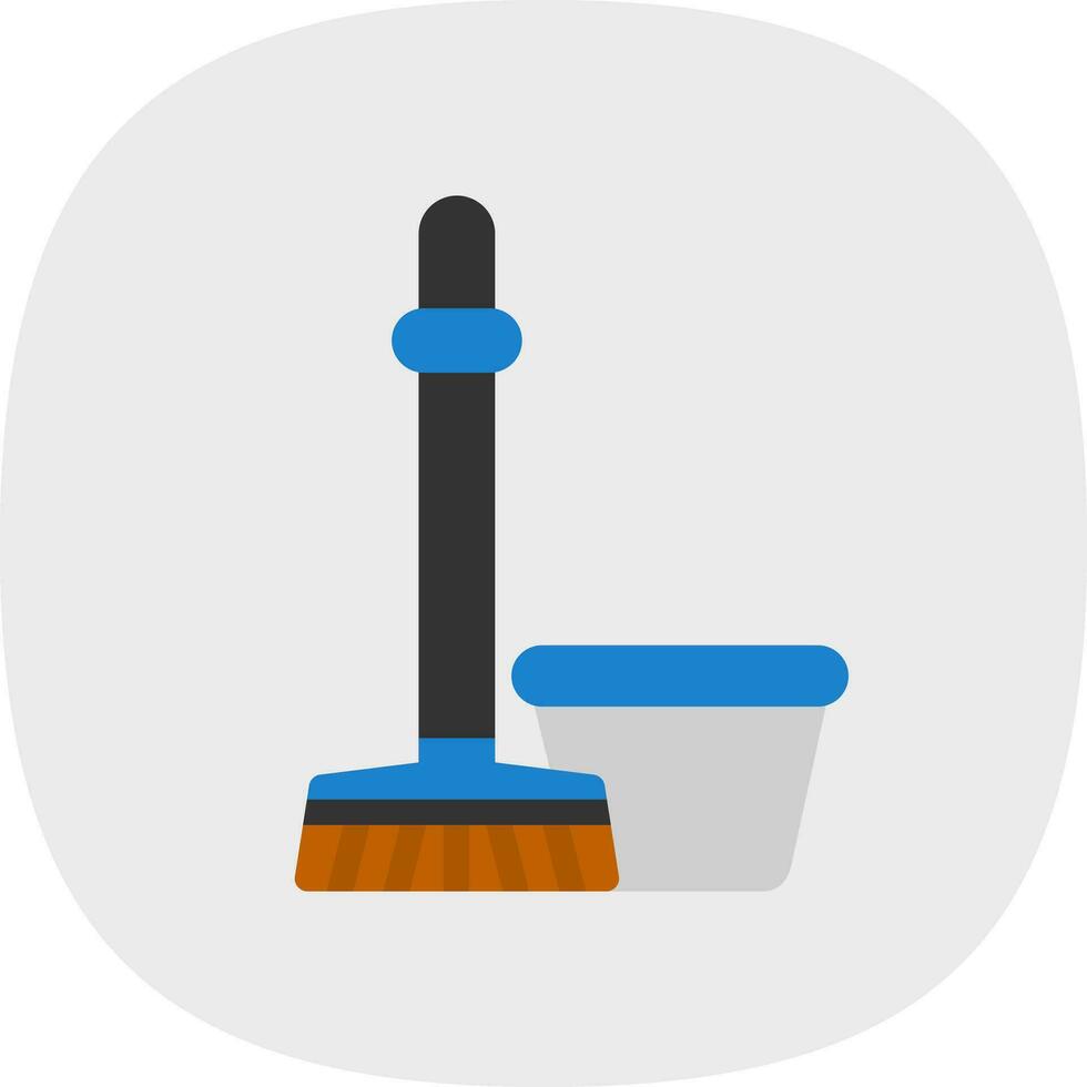 Mop Vector Icon Design