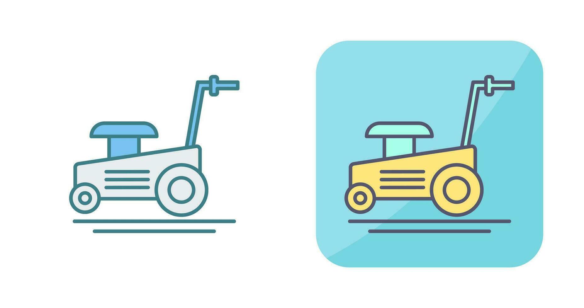 Lawn Mower Vector Icon