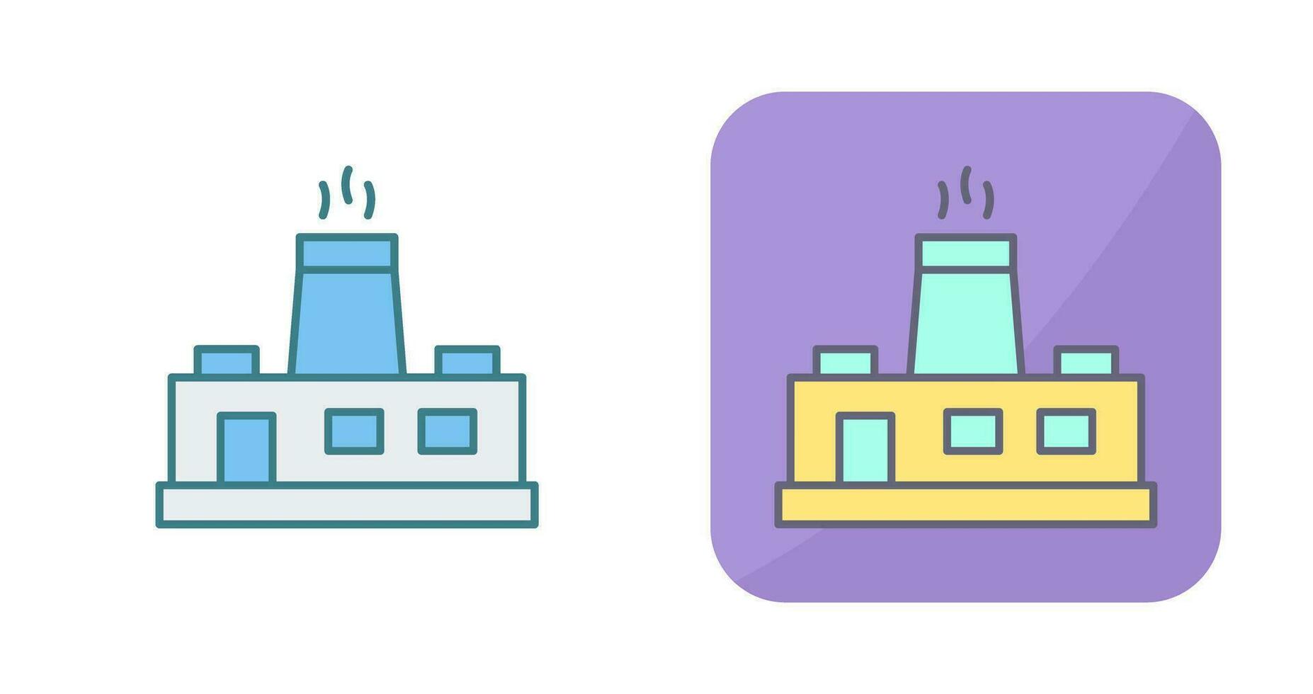 icono de vector de fábrica