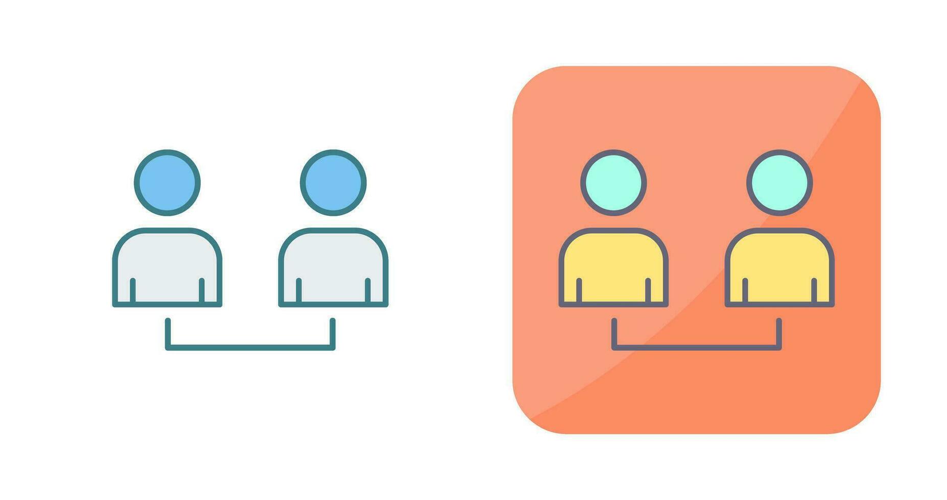 Connected Users Vector Icon