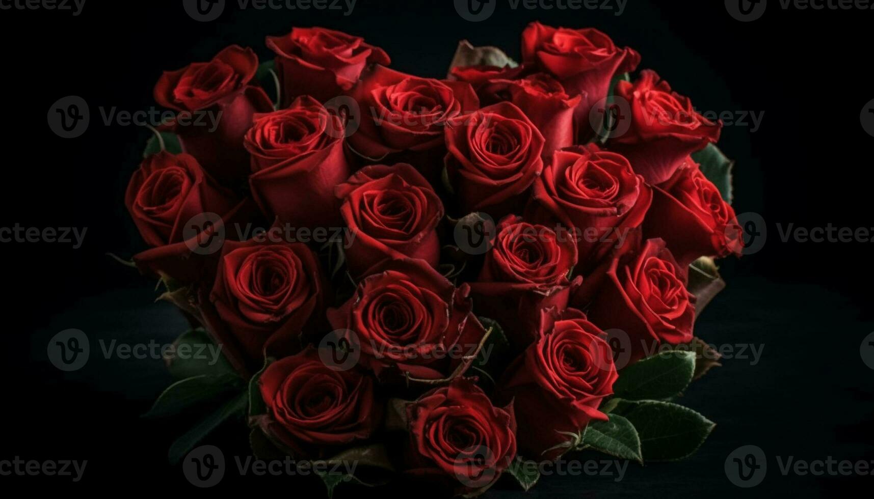 romántico Boda celebracion con Fresco flor ramo de flores y rosado Rosa  pétalos generado por ai 26448984 Foto de stock en Vecteezy