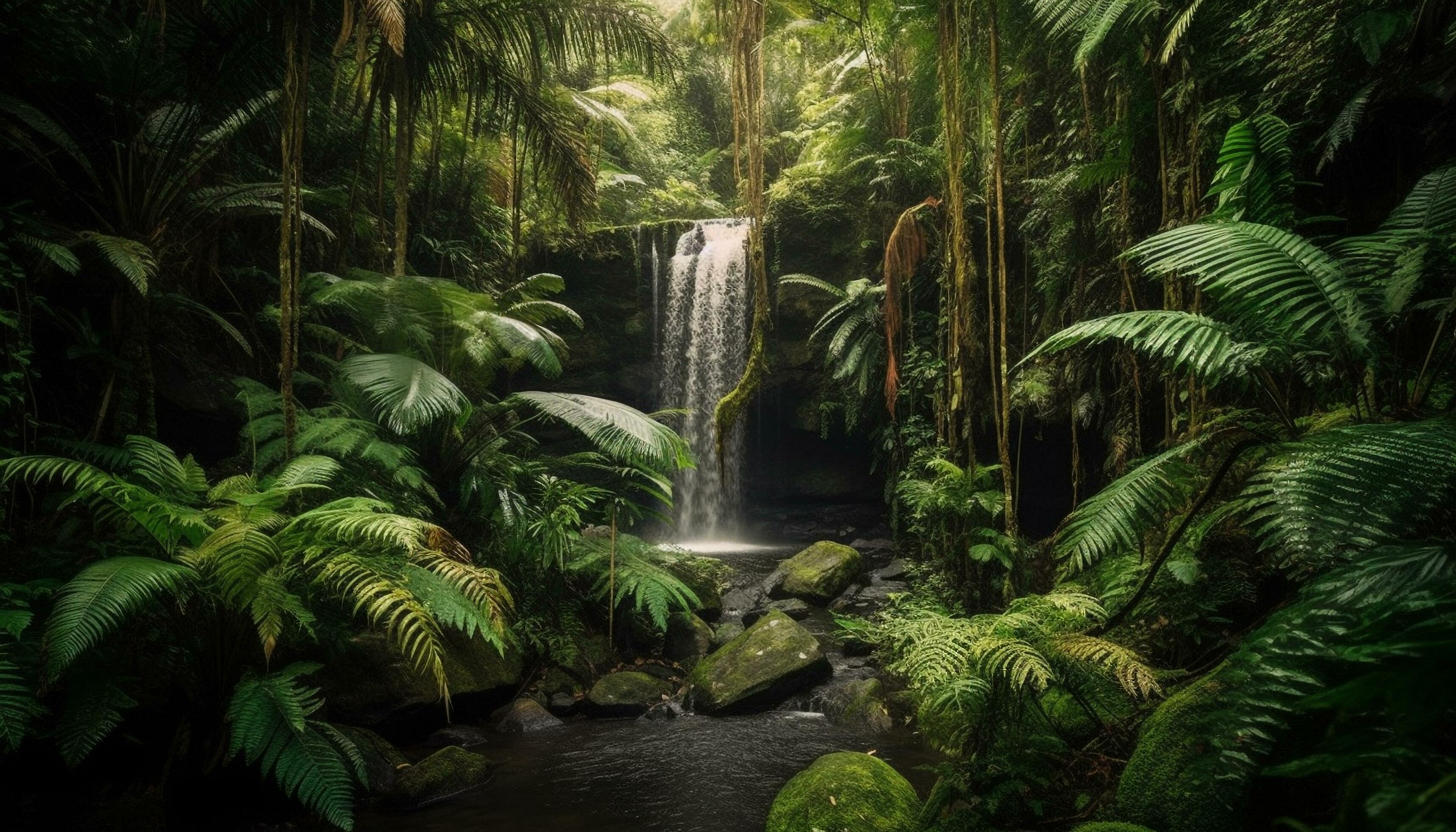 Tropical Rainforest Landscape