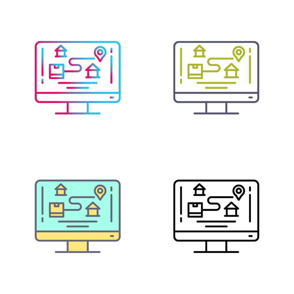 Tracking Vector Icon