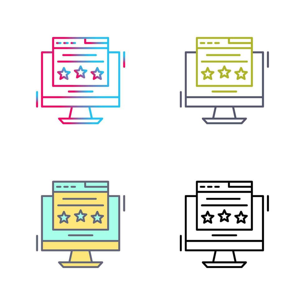 Webpage Quality Vector Icon