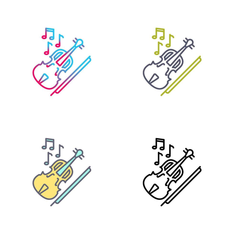 Violin Vector Icon