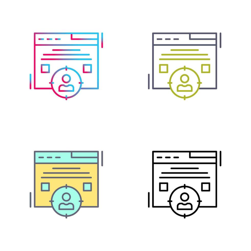 Target Audience Vector Icon