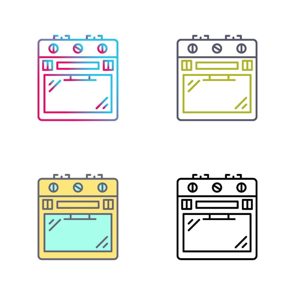 Stove Vector Icon