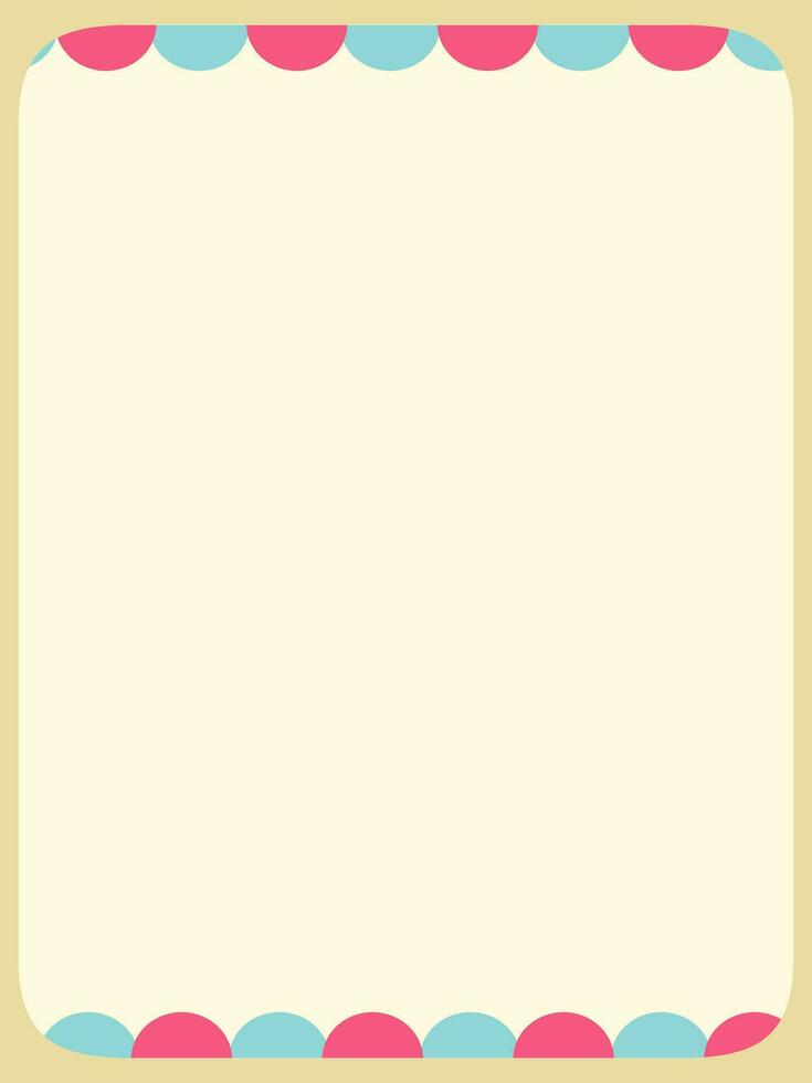 Illustration of an invitation card. vector