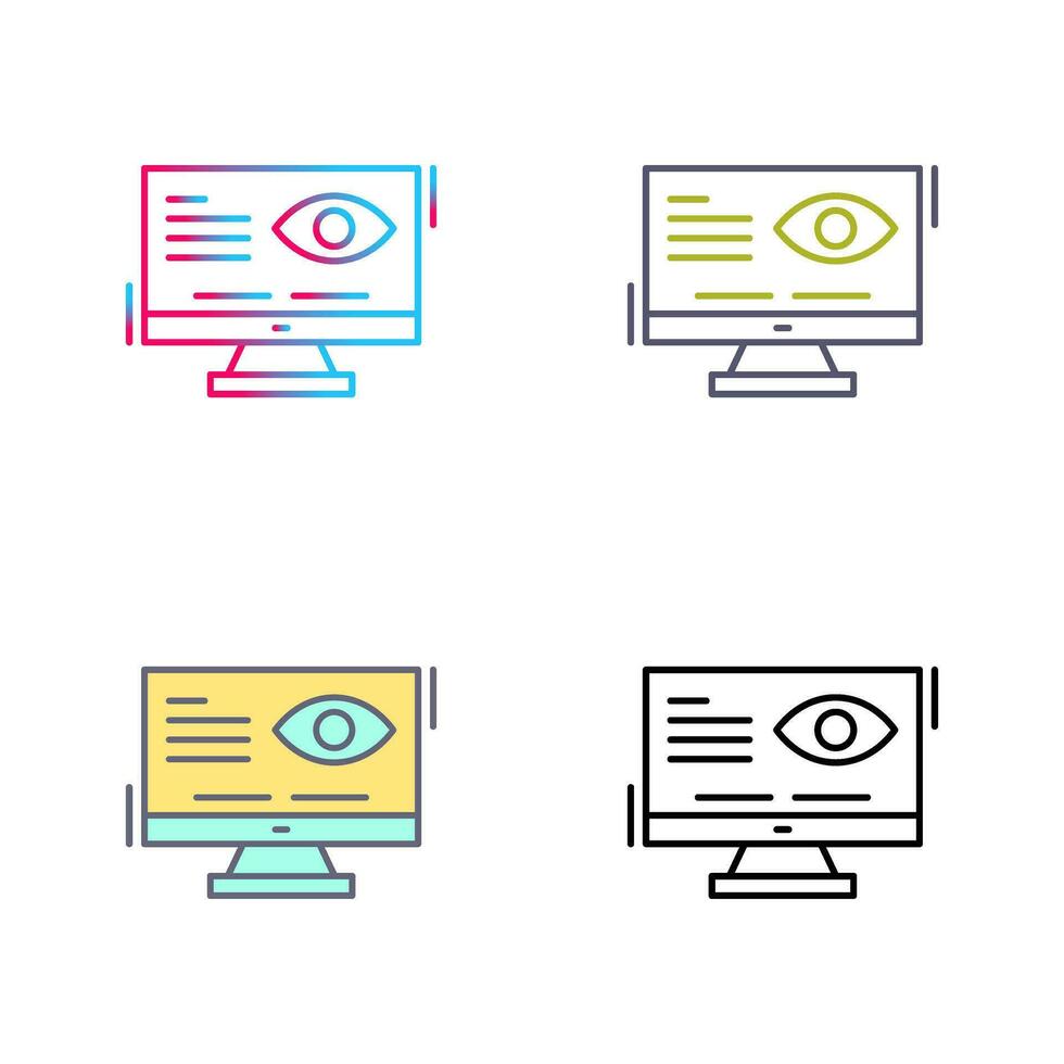 Vision Vector Icon