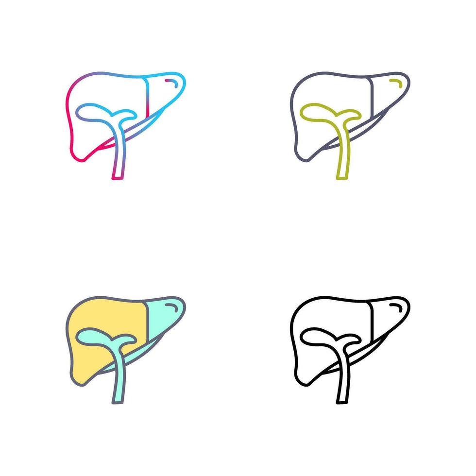 Liver Vector Icon