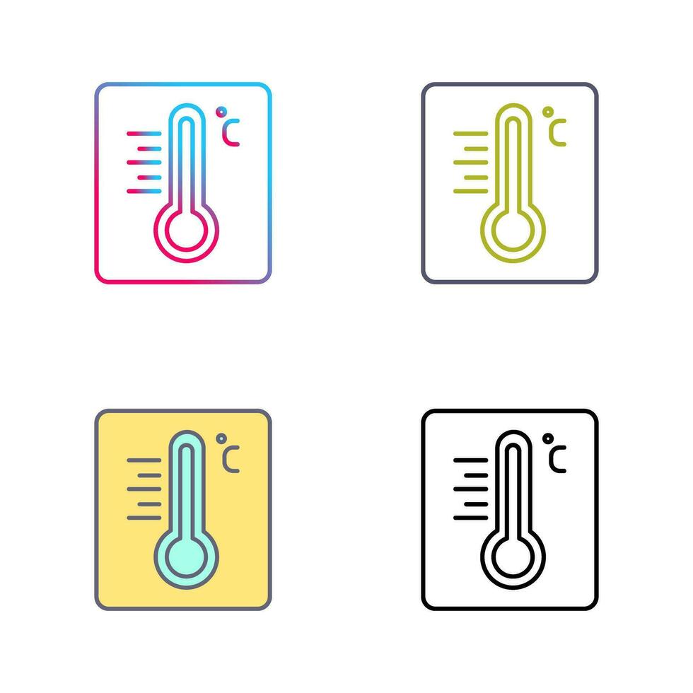 Thermometer Vector Icon