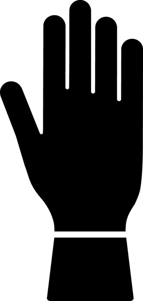 Illustration of gloves icon. vector