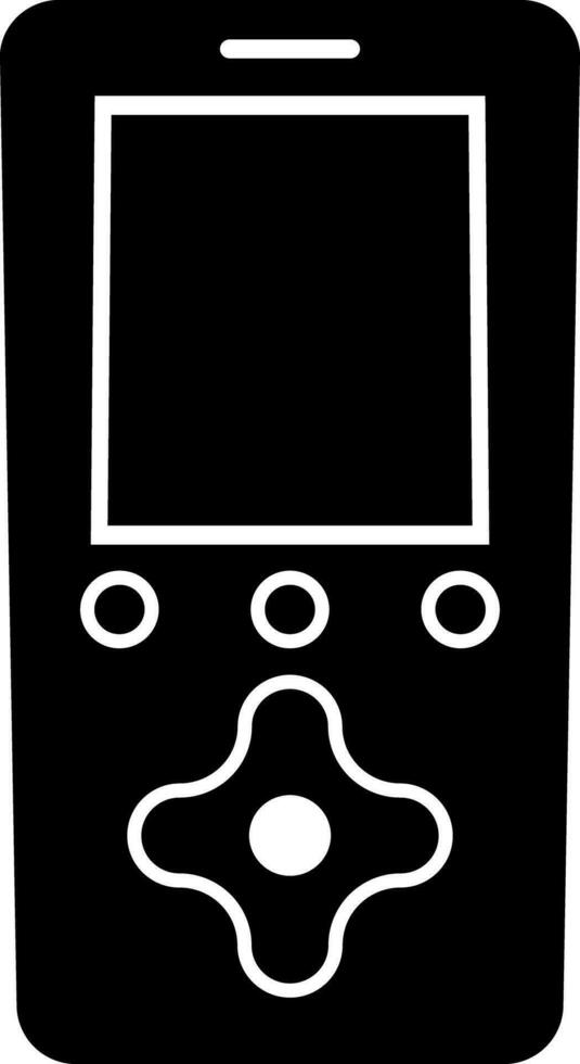 Game controller in flat style. vector