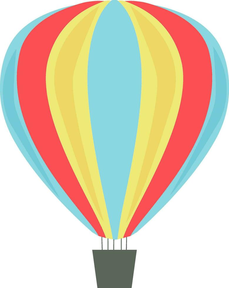 aislado icono de un caliente aire globo. vector