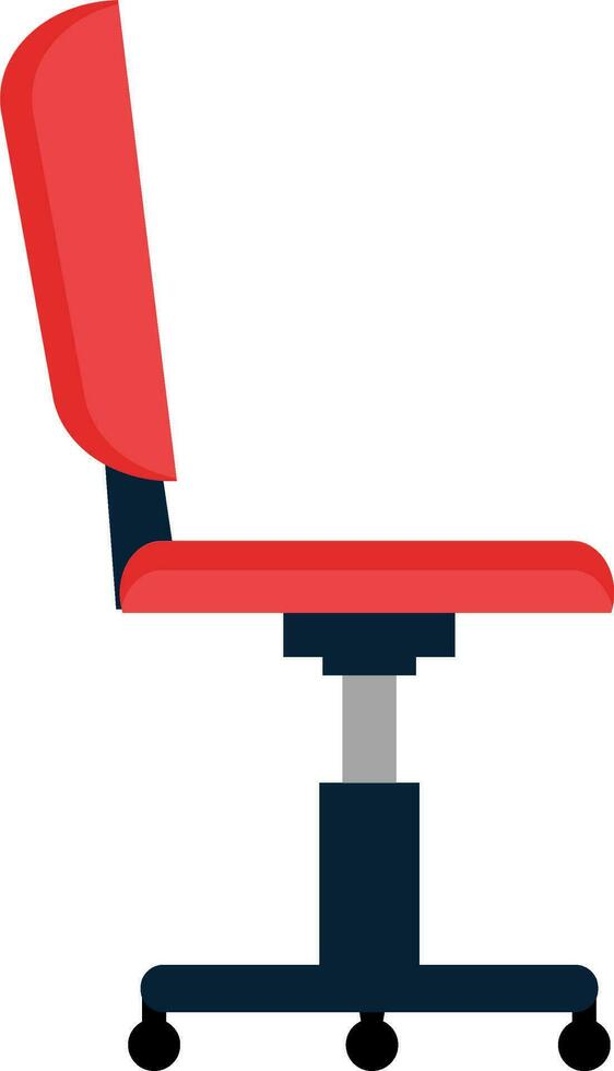 Flat illustration of an Office Chair. vector