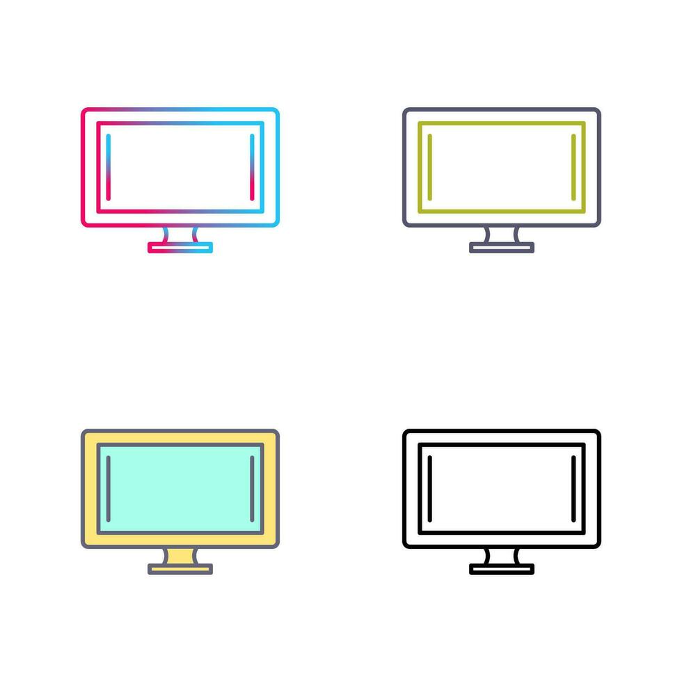 Monitor Vector Icon