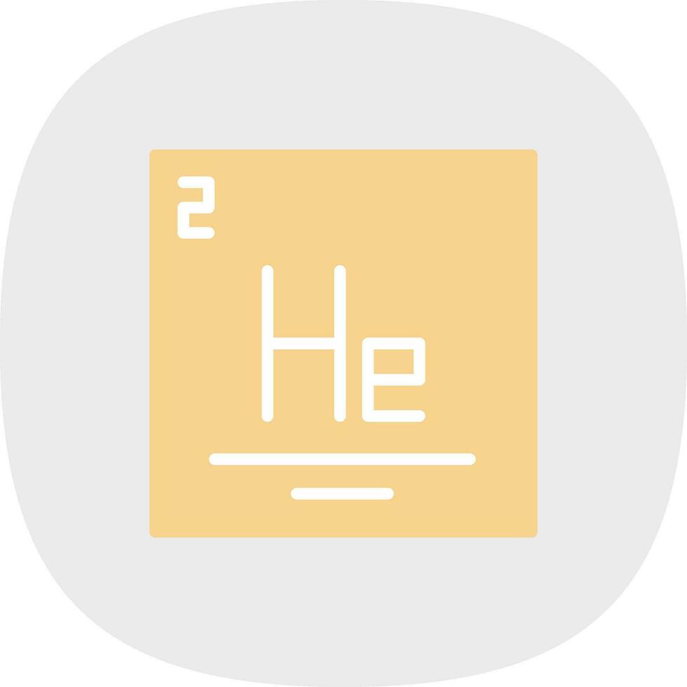 Helium Vector Icon Design