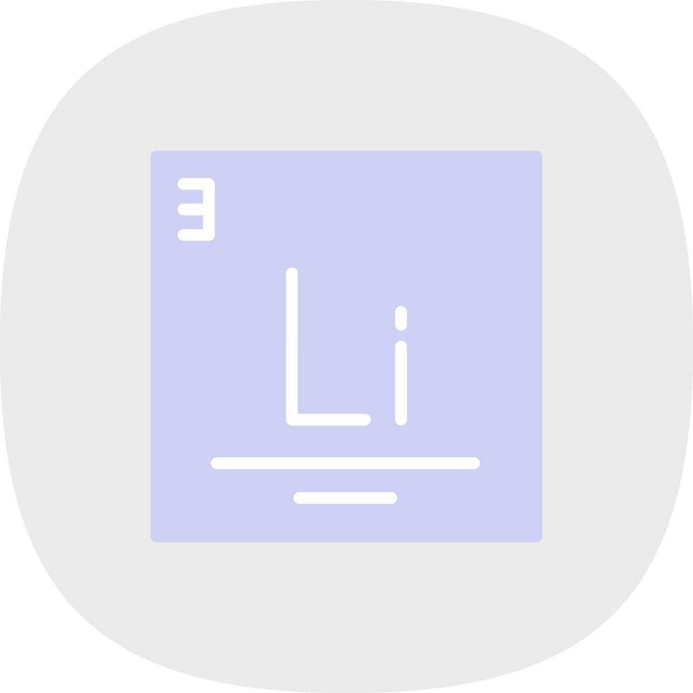 Lithium Vector Icon Design