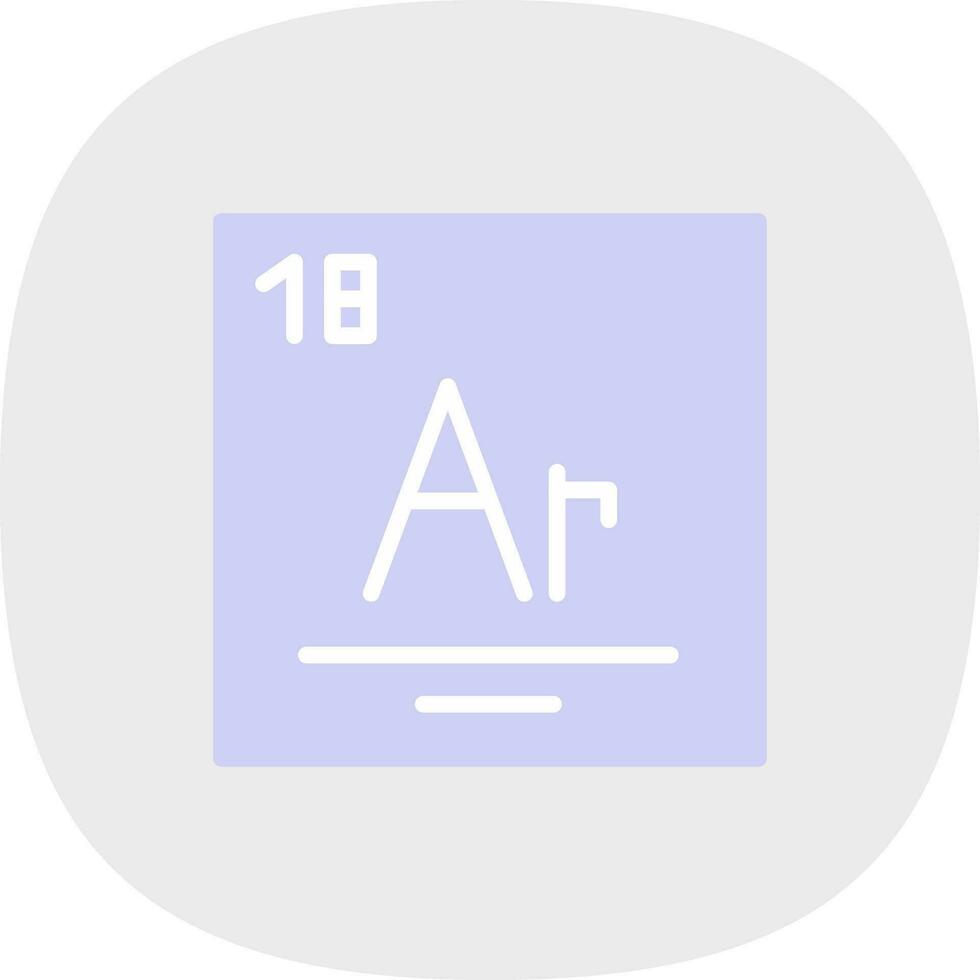 Argon Vector Icon Design