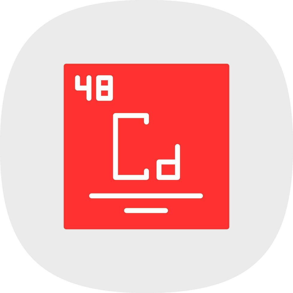 Cadmium Vector Icon Design