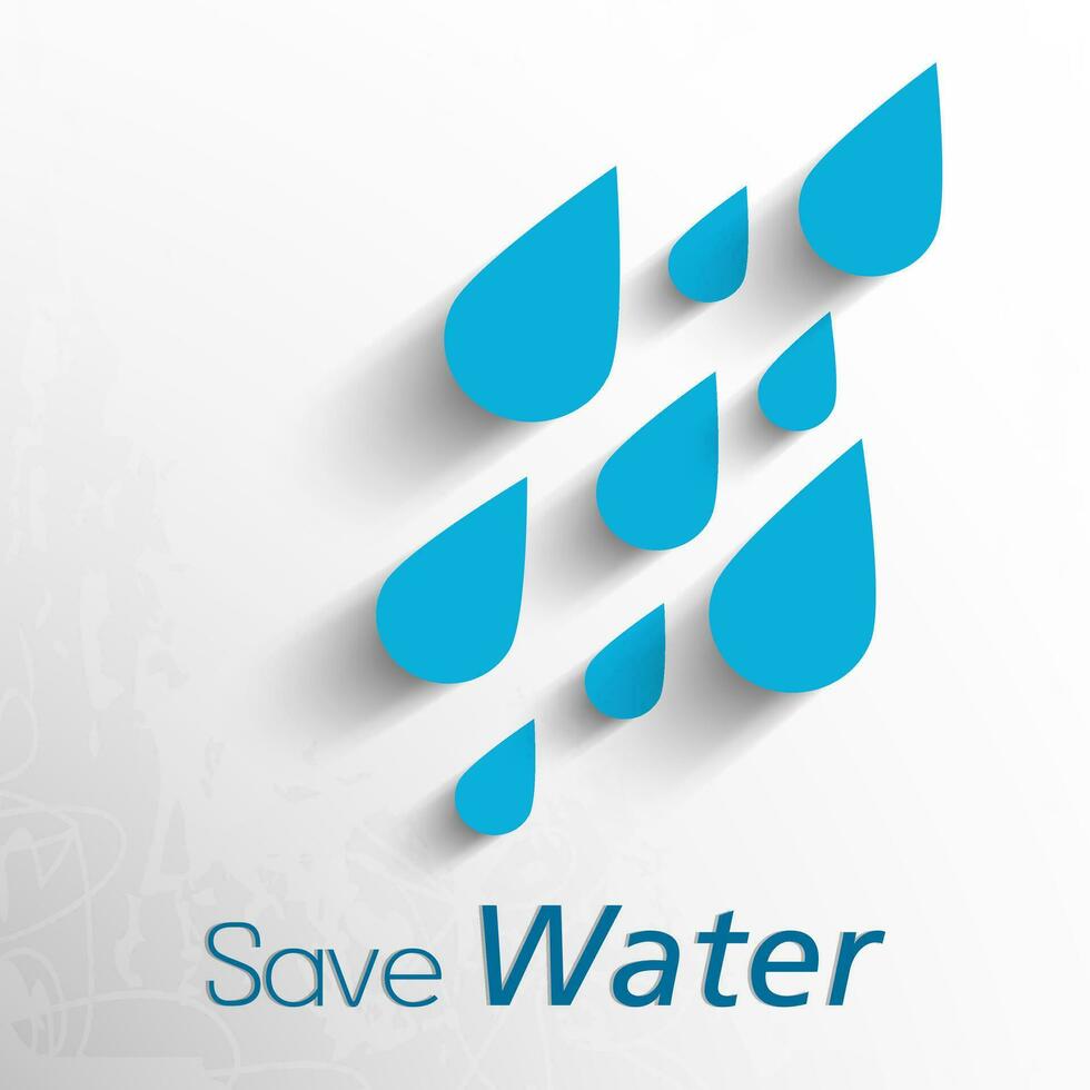 World Water Day Concept vector