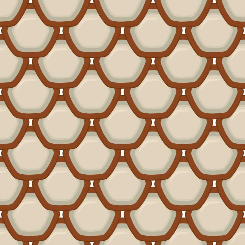 Pattern homemade cookie different taste in pastry biscuit vector